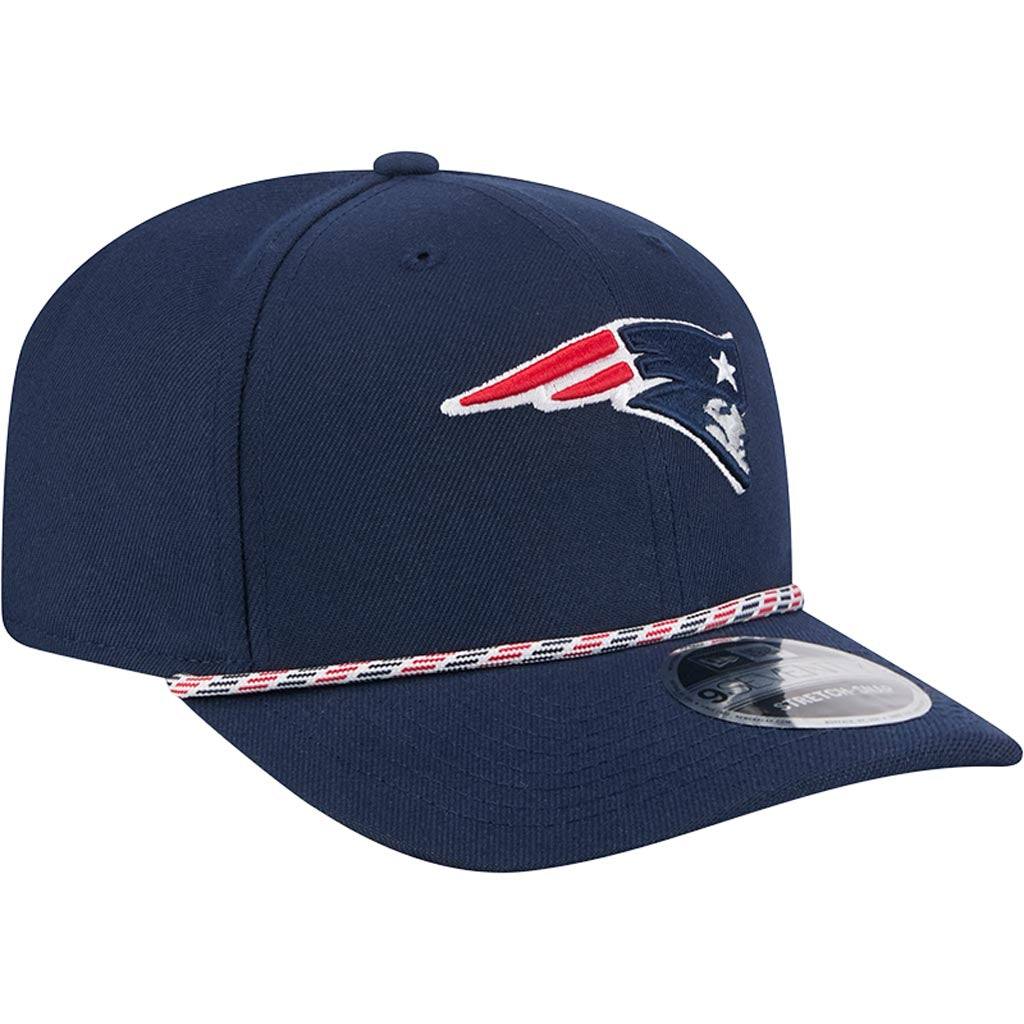 NFL New England Patriots New Era Multi Rope 9SEVENTY Stretch-Snapback Hat - Navy