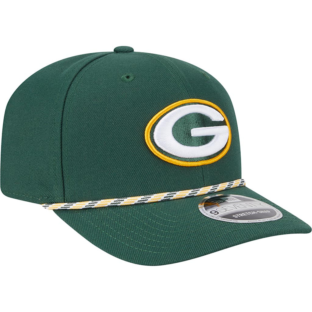 NFL Green Bay Packers New Era Multi Rope 9SEVENTY Stretch-Snapback Hat - Green