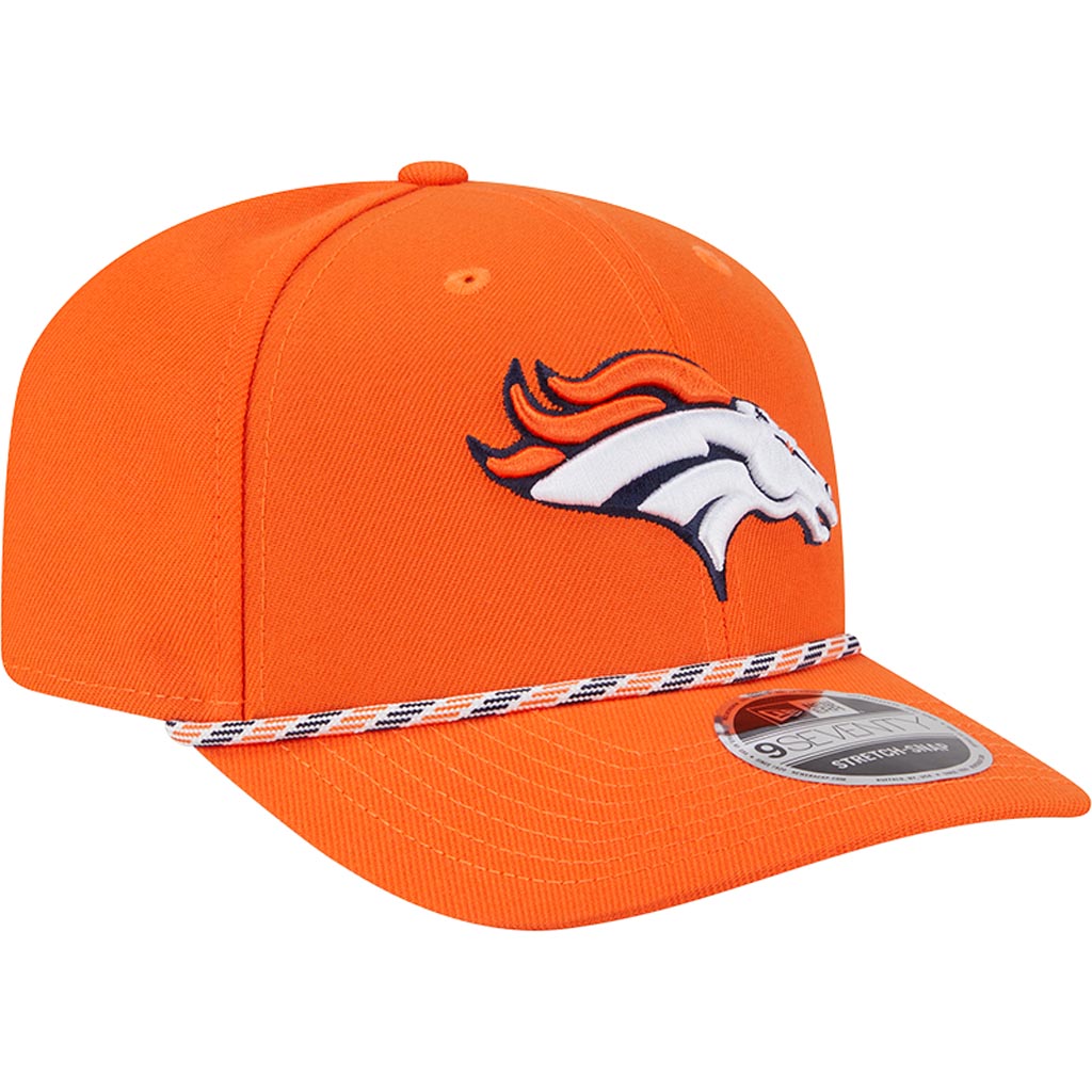 NFL Denver Broncos New Era Multi Rope 9SEVENTY Stretch-Snapback Hat - Orange