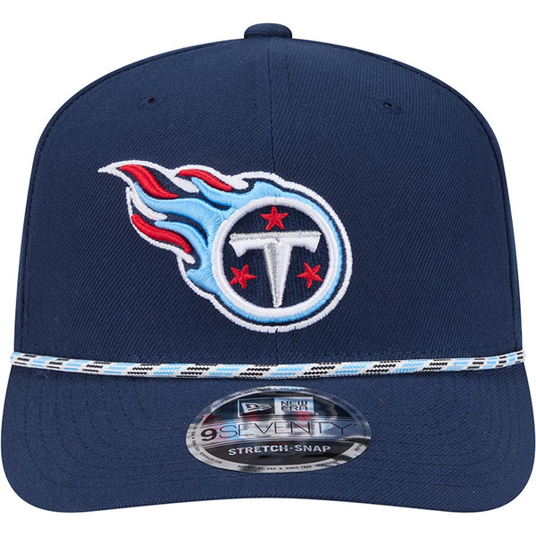 Nfl Caps Ropes NFL Tennessee Titans New Era Multi Rope 9SEVENTY Stretch-Snapback Hat ...