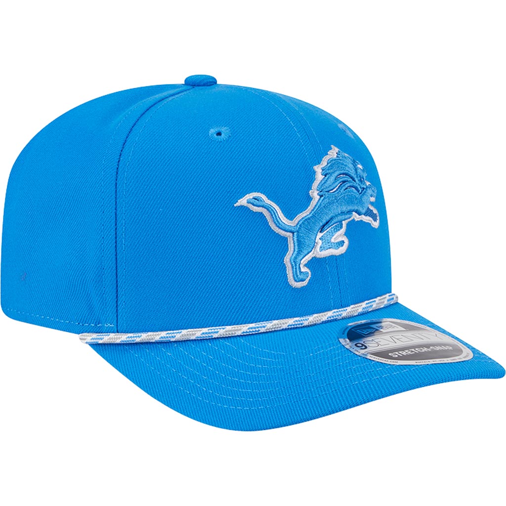 NFL Detroit Lions New Era Multi Rope 9SEVENTY Stretch-Snapback Hat - Blue