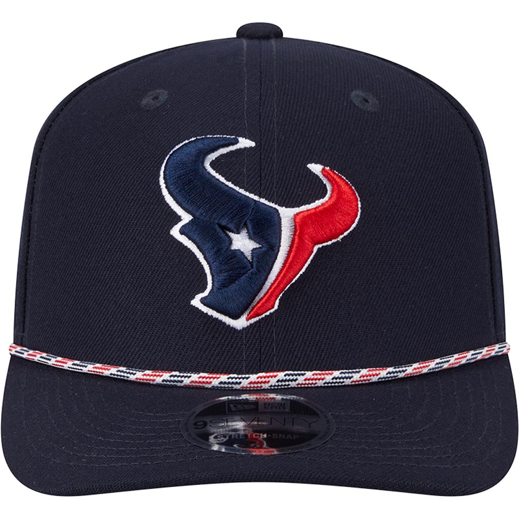 NFL Houston Texans New Era Multi Rope 9SEVENTY Stretch-Snapback Hat - Navy