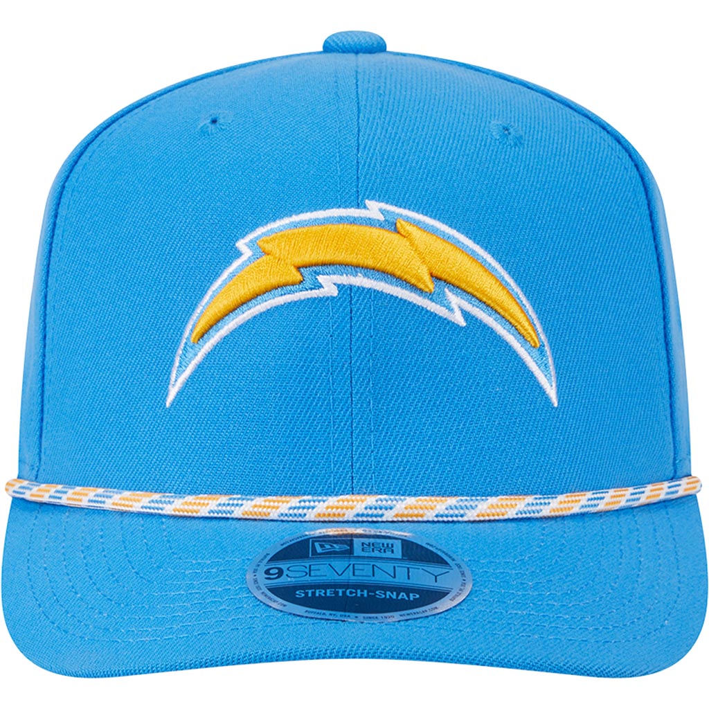 NFL Los Angeles Chargers New Era Multi Rope 9SEVENTY Stretch-Snapback Hat - Blue