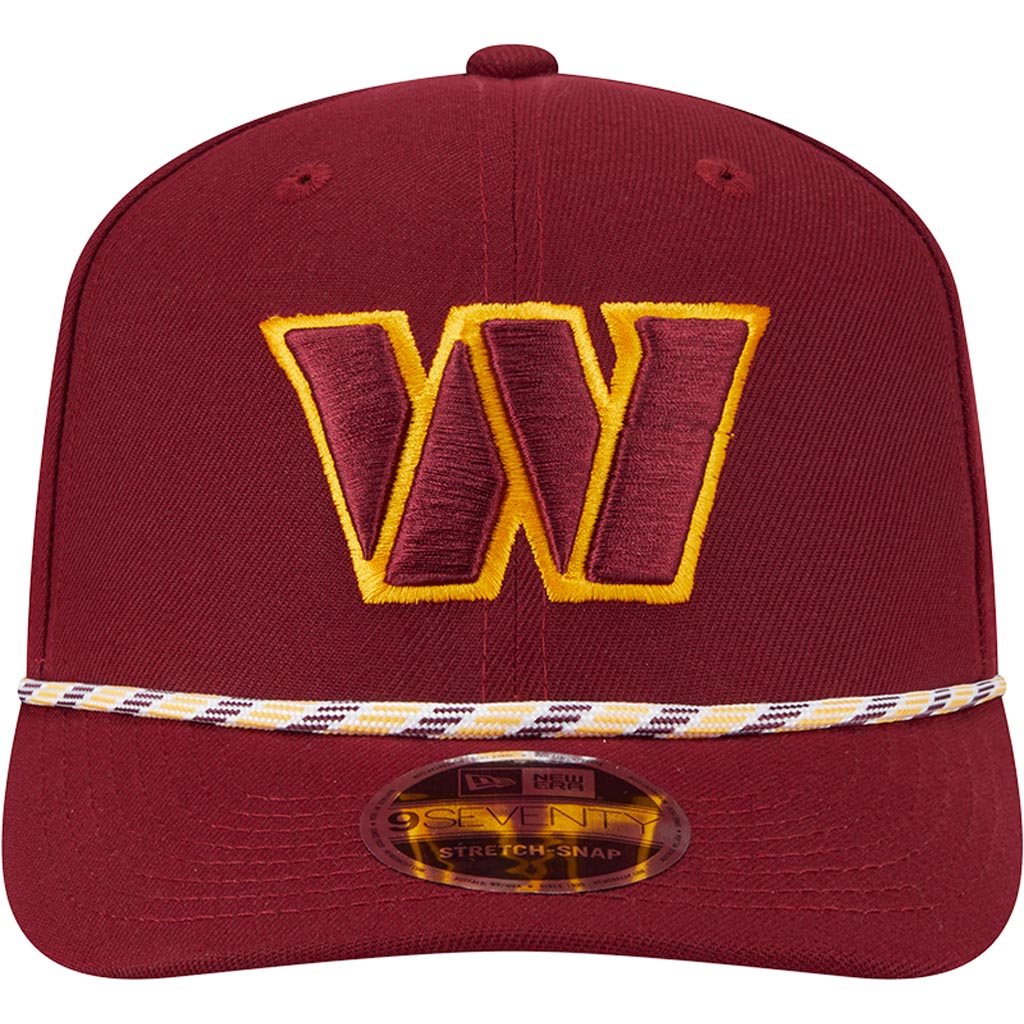 NFL Washington Commanders New Era Multi Rope 9SEVENTY Stretch-Snapback Hat - Maroon