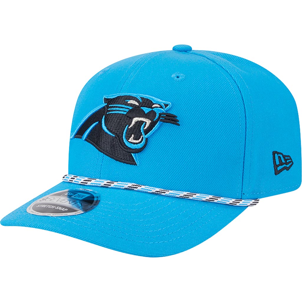 NFL Carolina Panthers New Era Multi Rope 9SEVENTY Stretch-Snapback Hat - Blue