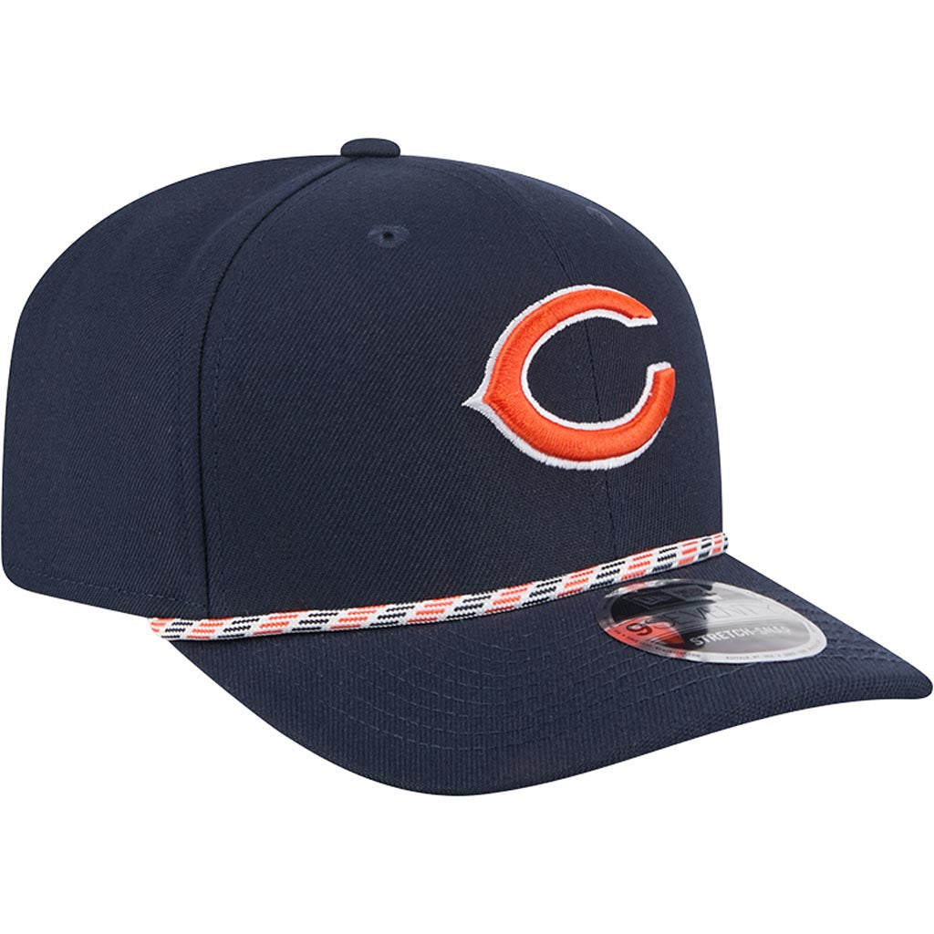 NFL Chicago Bears New Era Multi Rope 9SEVENTY Stretch-Snapback Hat - Navy