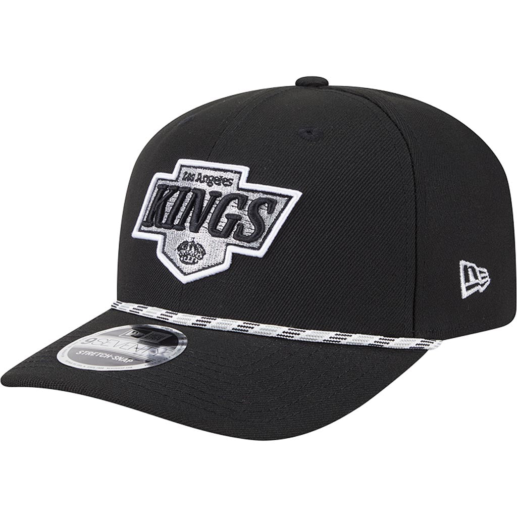 NHL Los Angeles Kings New Era Multi Rope 9SEVENTY Stretch-Snapback Hat - Black