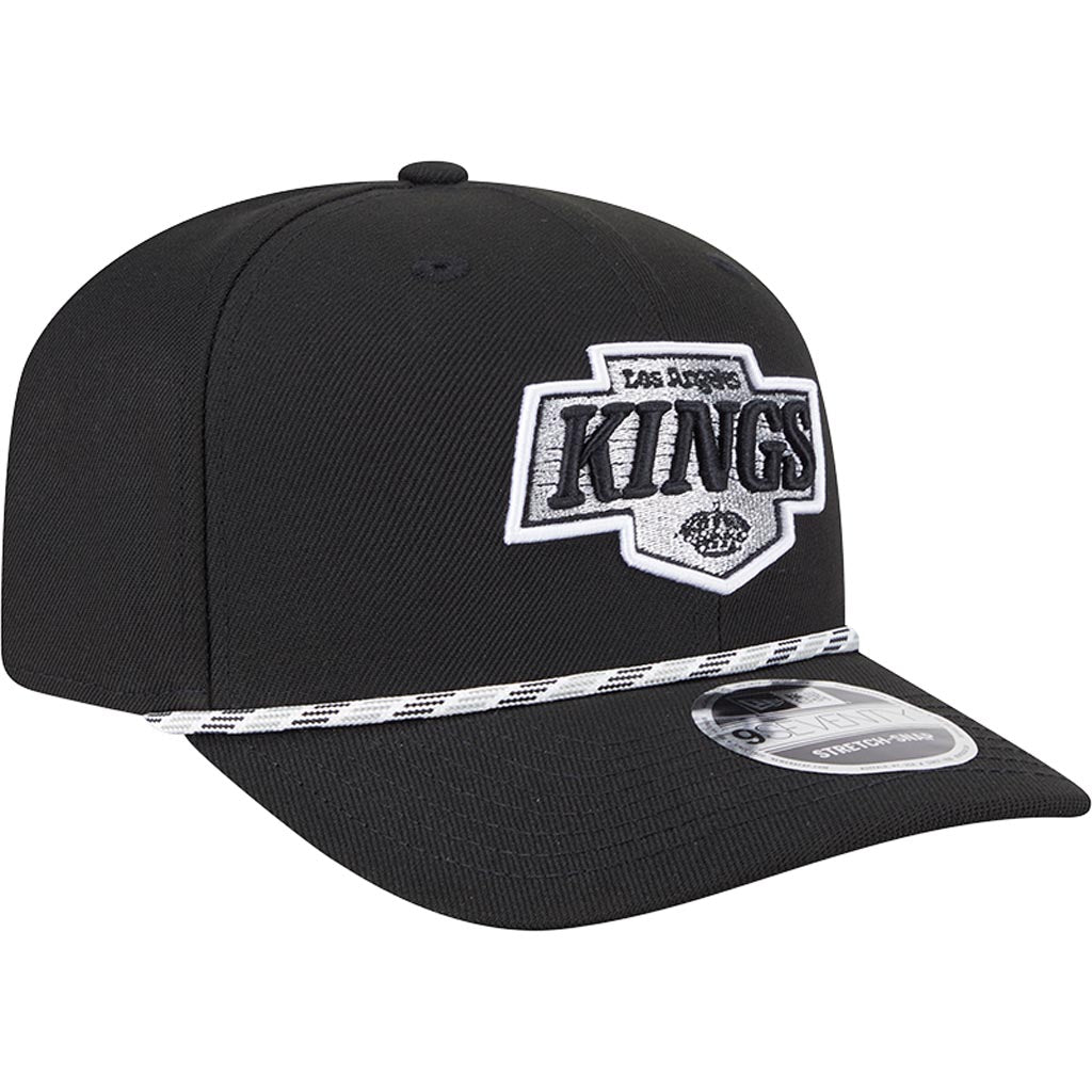 NHL Los Angeles Kings New Era Multi Rope 9SEVENTY Stretch-Snapback Hat - Black