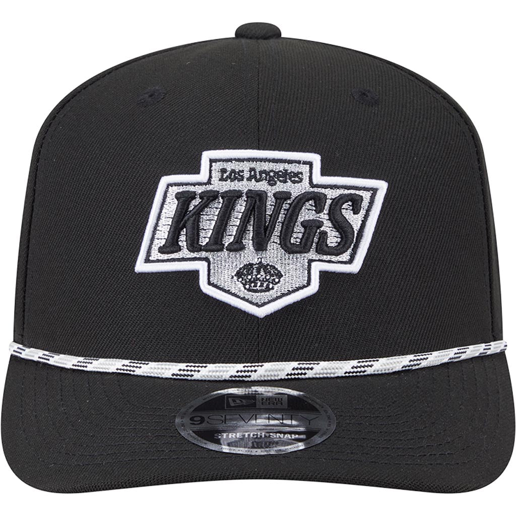 NHL Los Angeles Kings New Era Multi Rope 9SEVENTY Stretch-Snapback Hat - Black