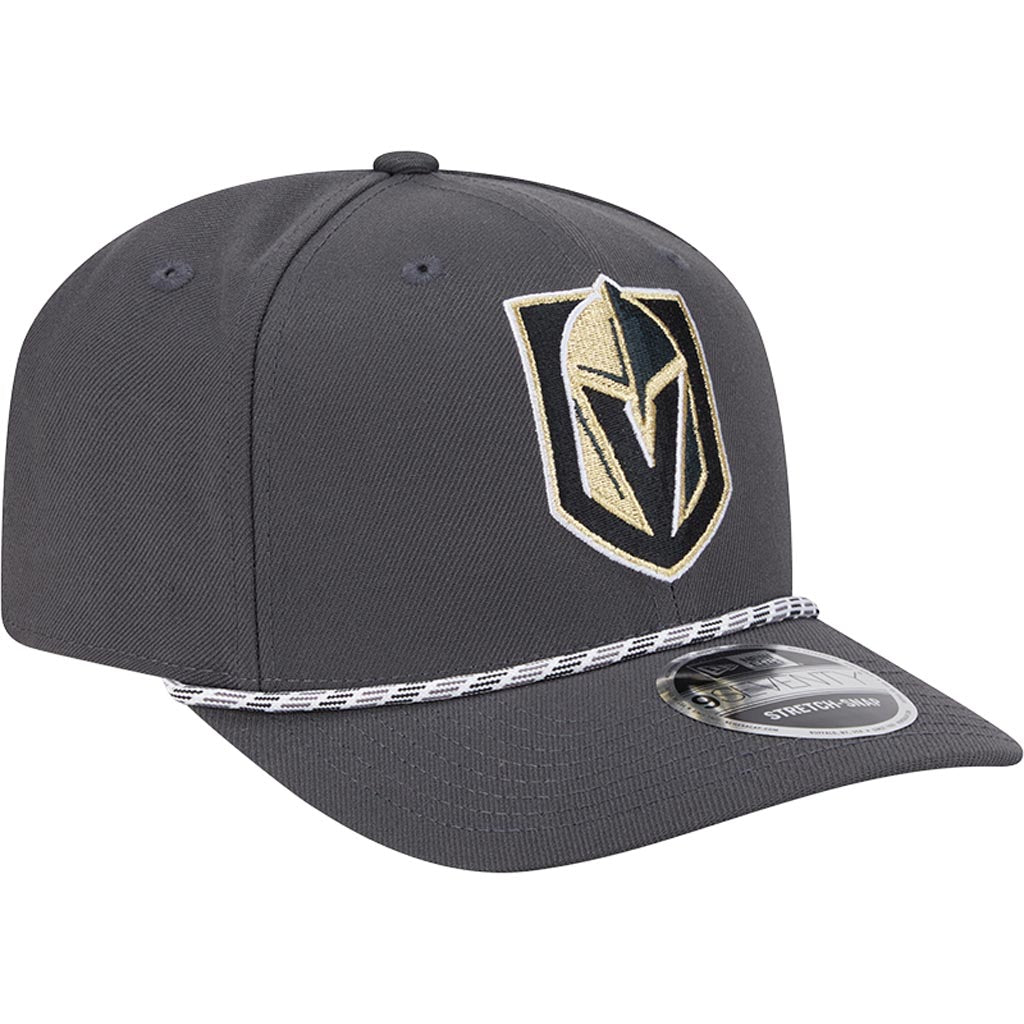 NHL Vegas Golden Knights New Era Multi Rope 9SEVENTY Stretch-Snapback Hat - Gray