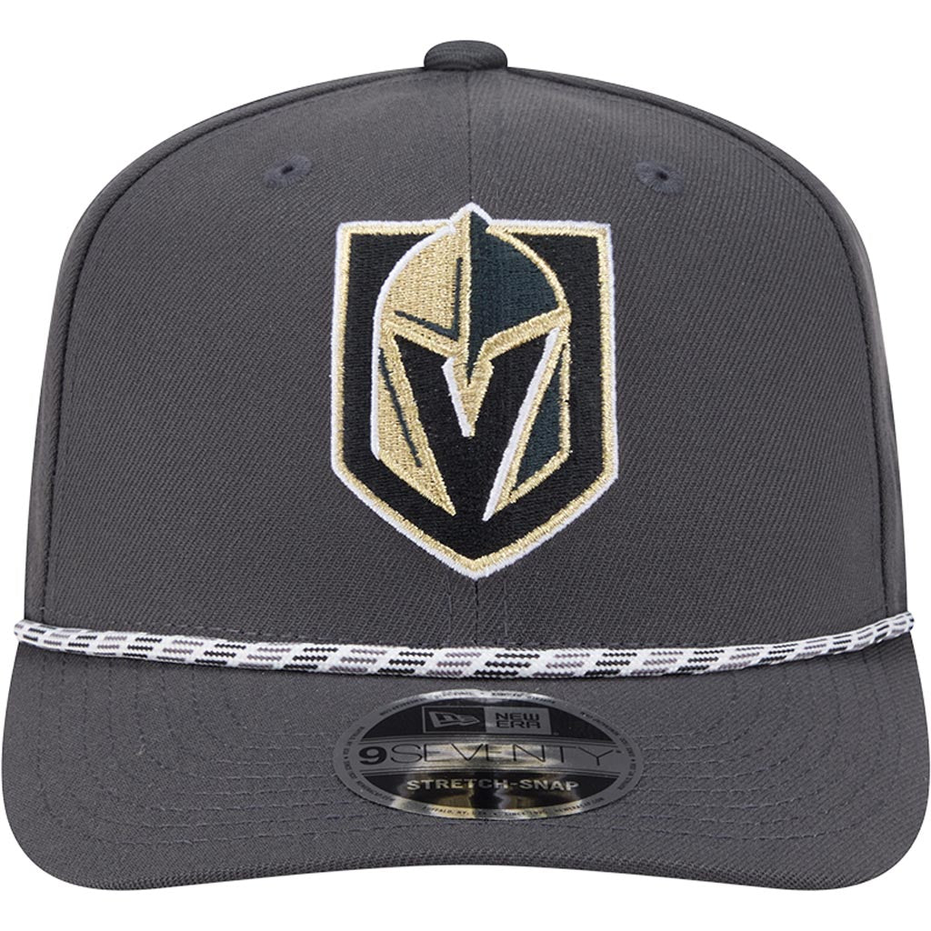 NHL Vegas Golden Knights New Era Multi Rope 9SEVENTY Stretch-Snapback Hat - Gray