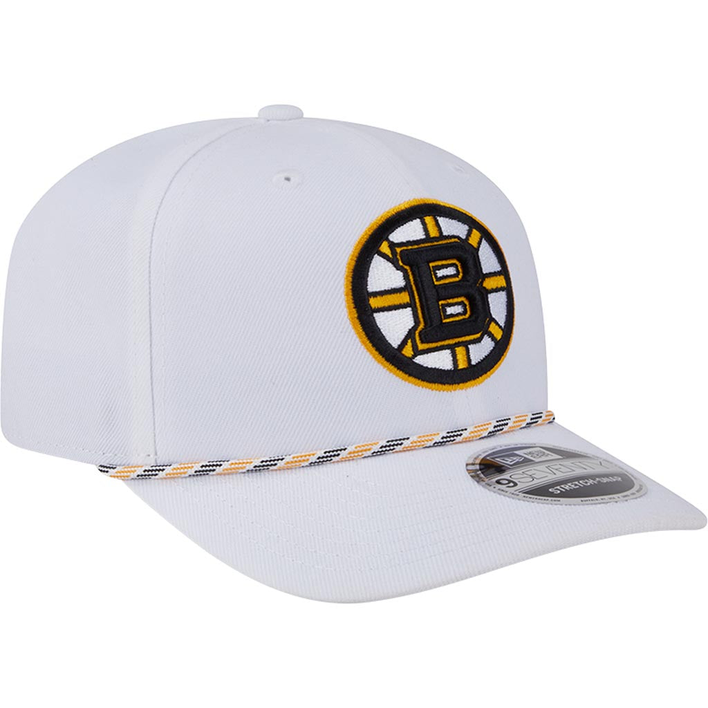 NHL Boston Bruins New Era Multi Rope 9SEVENTY Stretch-Snapback Hat - Black