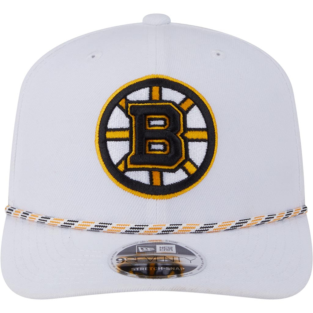 NHL Boston Bruins New Era Multi Rope 9SEVENTY Stretch-Snapback Hat - Black