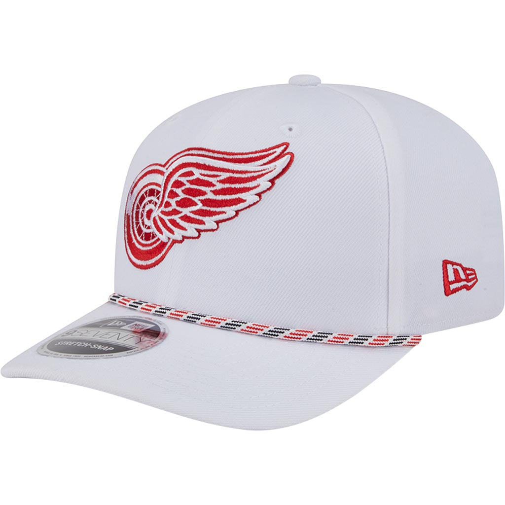 NHL Detroit Red Wings New Era Multi Rope 9SEVENTY Stretch-Snapback Hat - Red
