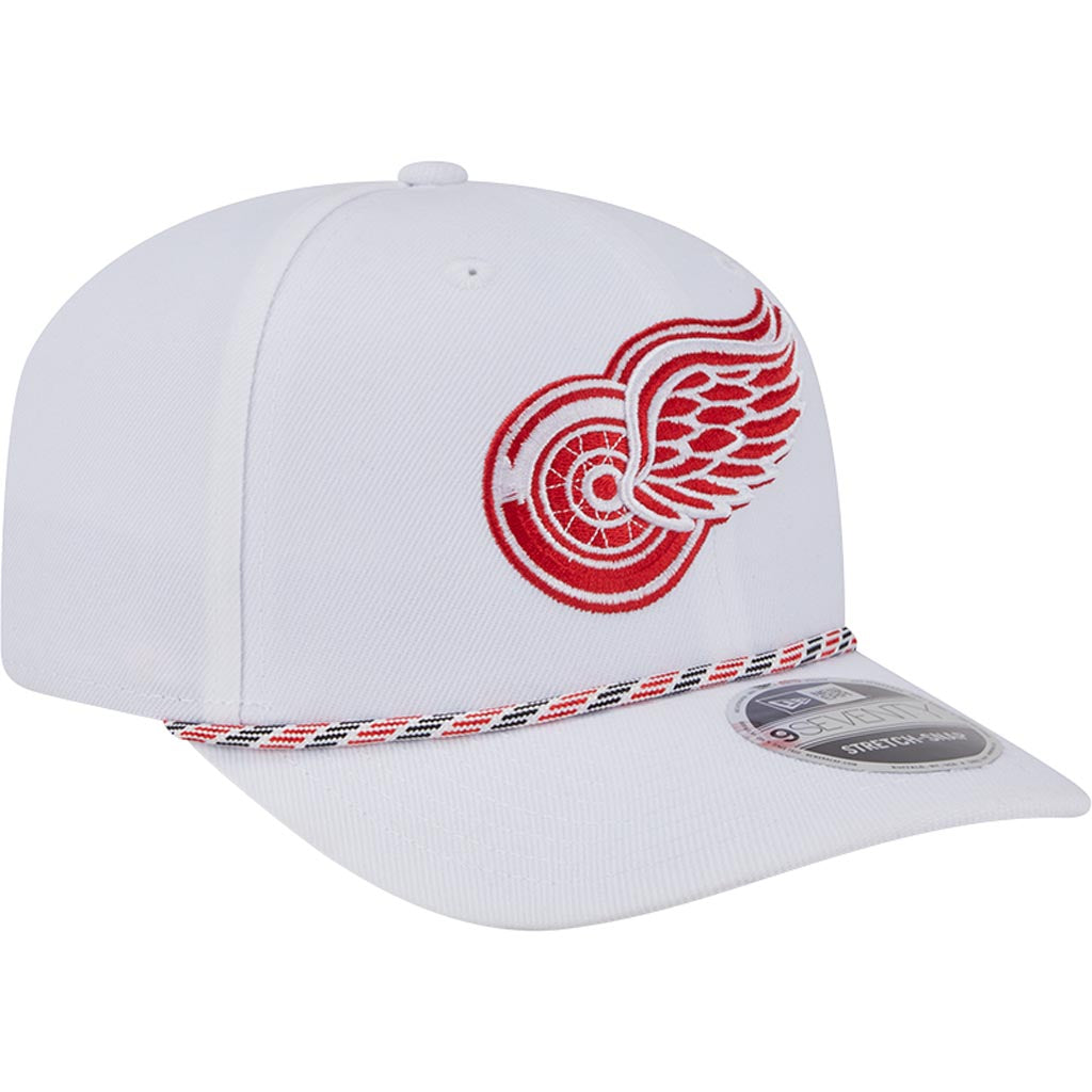 NHL Detroit Red Wings New Era Multi Rope 9SEVENTY Stretch-Snapback Hat - Red