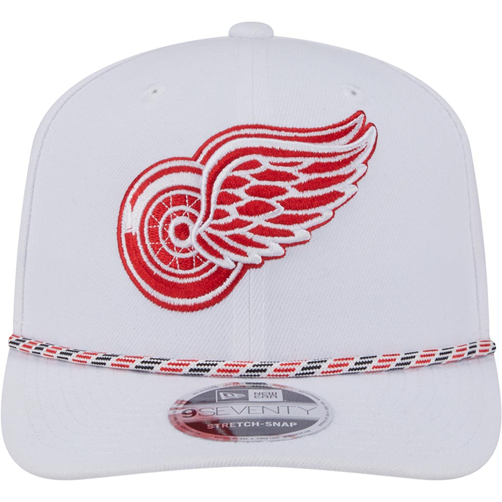 NHL Detroit Red Wings New Era Multi Rope 9SEVENTY Stretch-Snapback Hat - Red