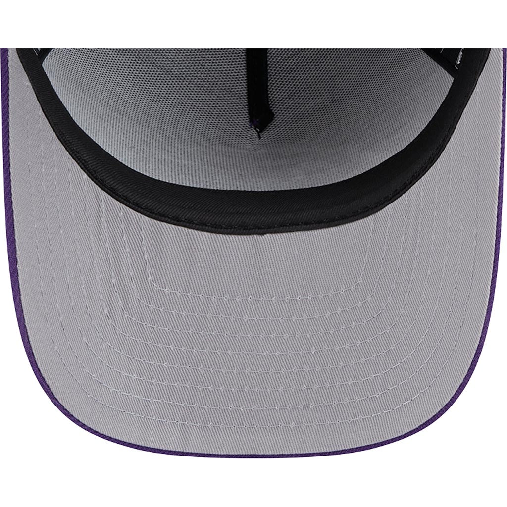NBA Los Angeles Lakers New Era OTC 9FIFTY A-Frame Snapback Hat - Purple