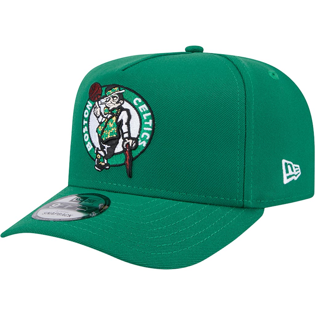 NBA Boston Celtics New Era OTC 9FIFTY A-Frame Snapback Hat - Green