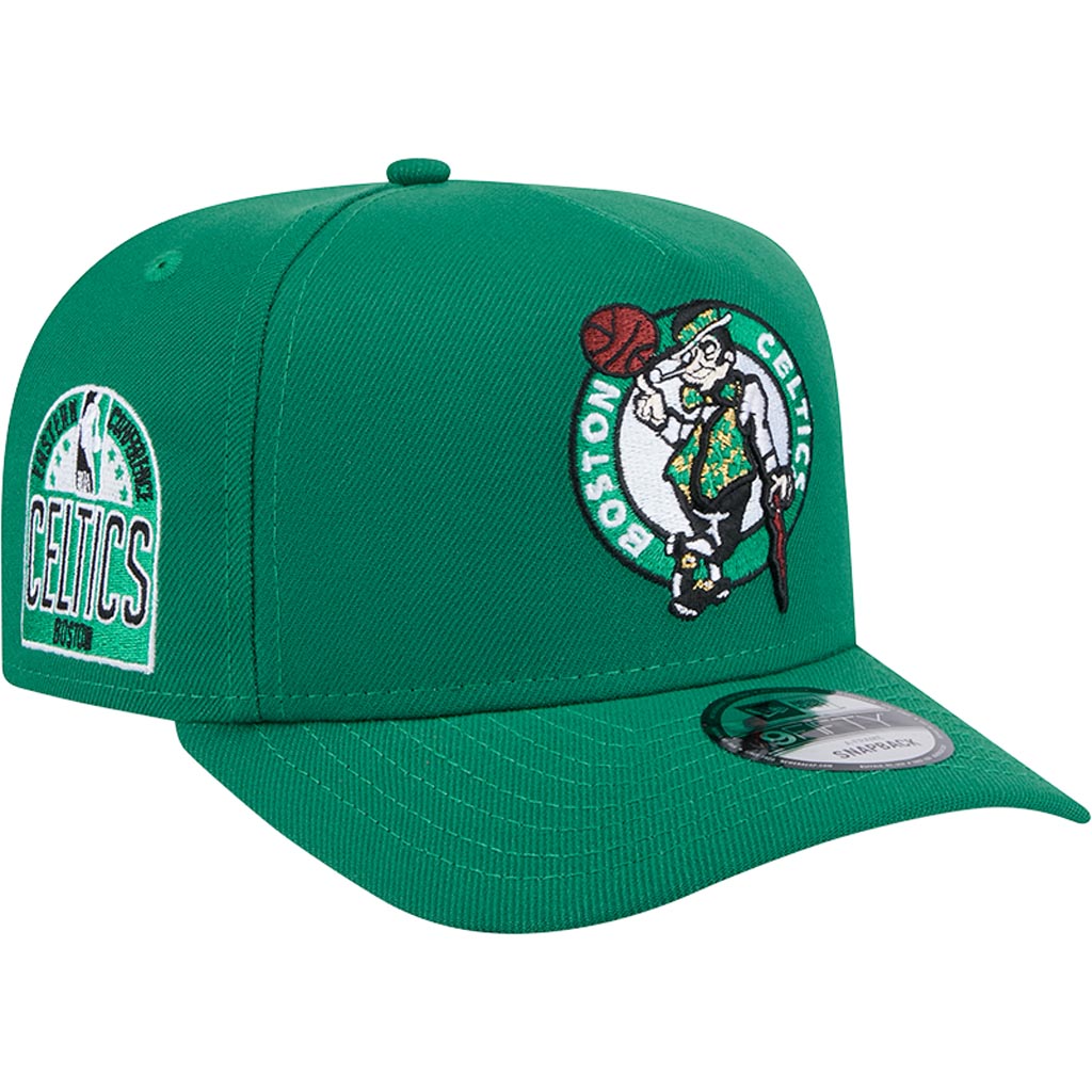 NBA Boston Celtics New Era OTC 9FIFTY A-Frame Snapback Hat - Green