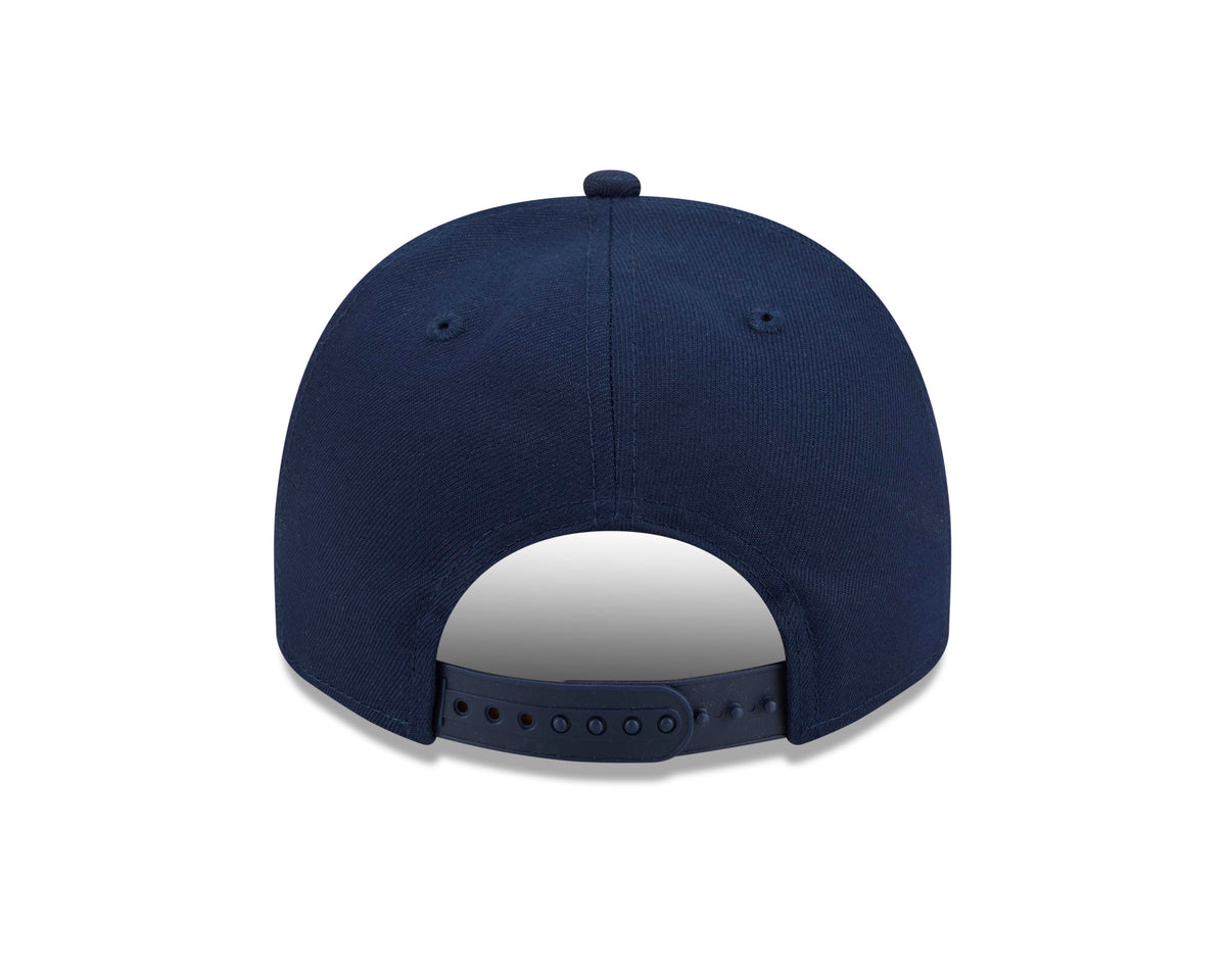 NFL New England Patriots New Era OTC 9FIFTY A-Frame Snapback Hat- Navy