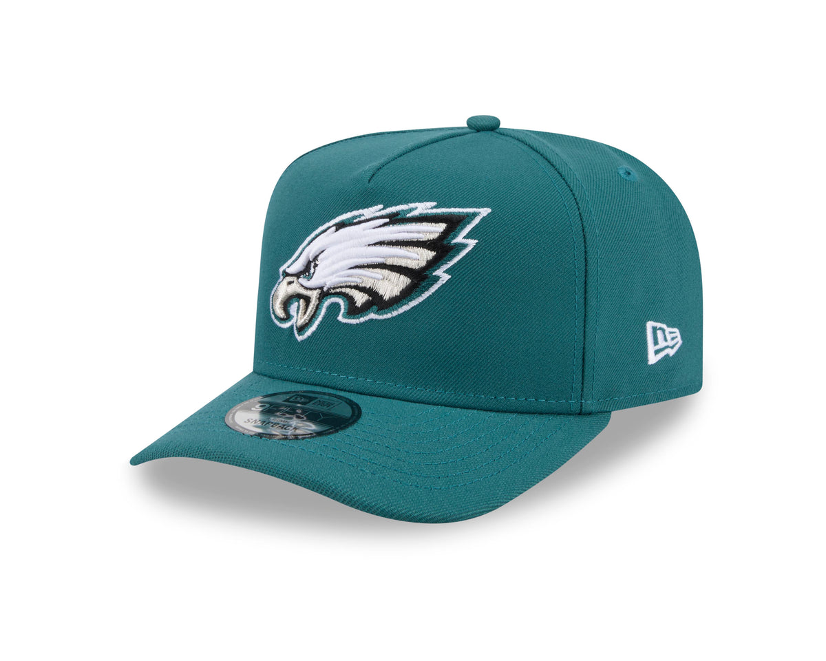 NFL Philadelphia Eagles New Era OTC 9FIFTY A-Frame Snapback Hat- Green