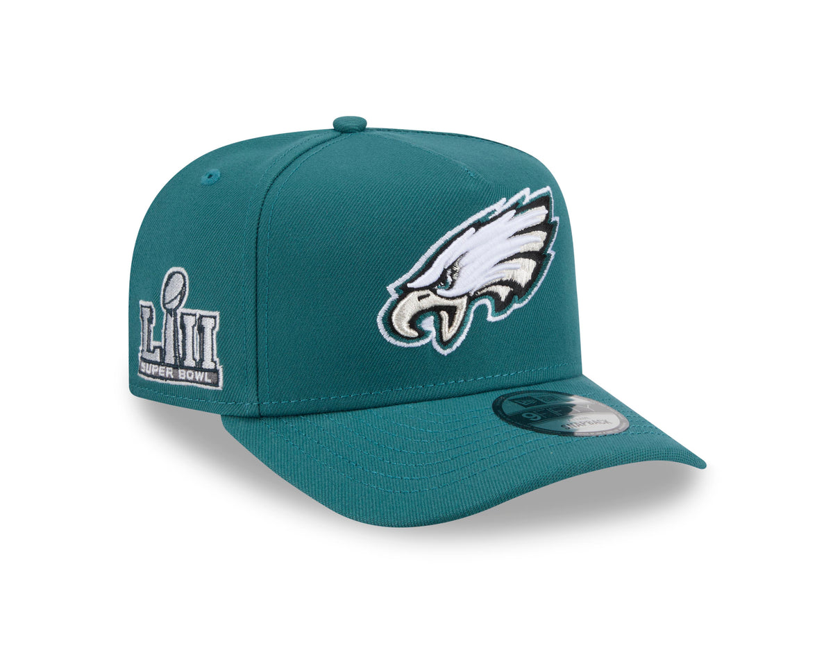 NFL Philadelphia Eagles New Era OTC 9FIFTY A-Frame Snapback Hat- Green