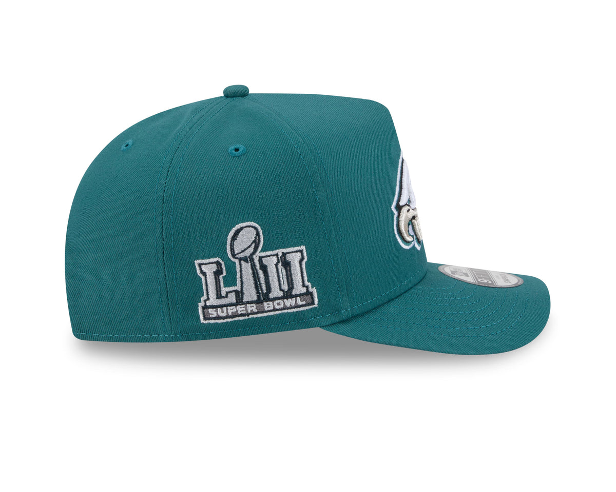 NFL Philadelphia Eagles New Era OTC 9FIFTY A-Frame Snapback Hat- Green