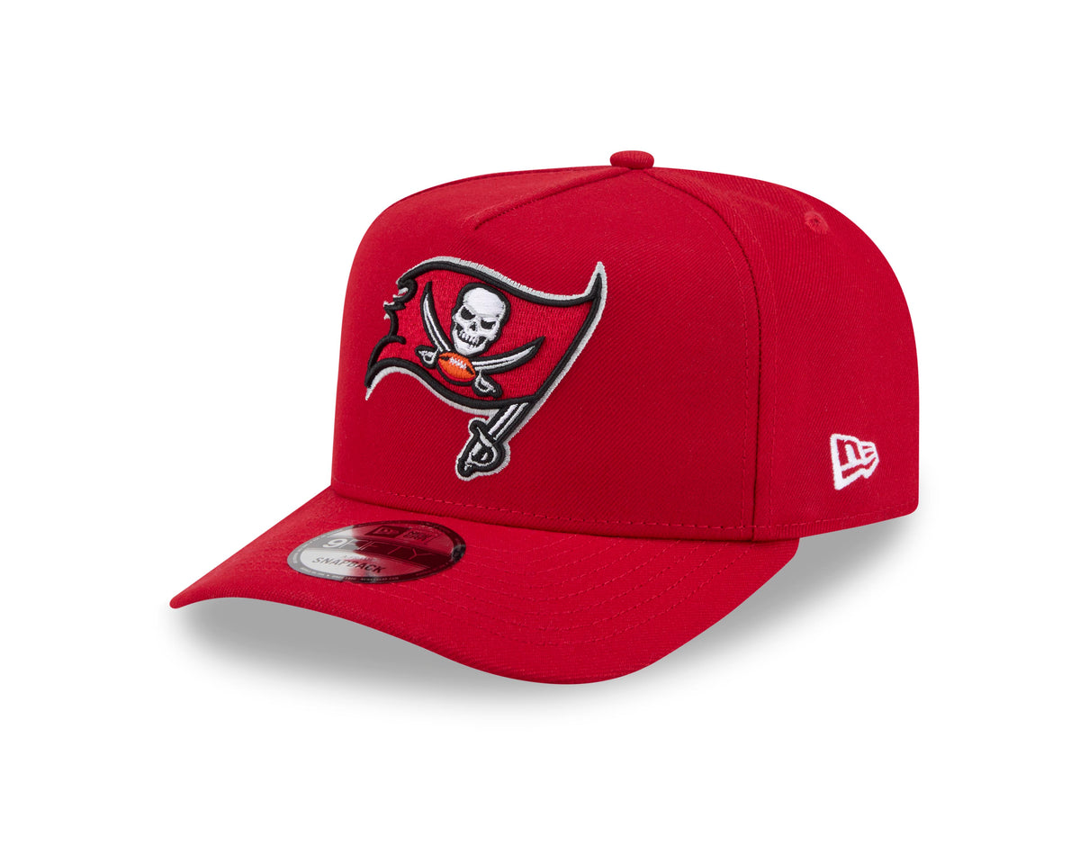 NFL Tampa Bay Buccaneers New Era OTC 9FIFTY A-Frame Snapback Hat- Red