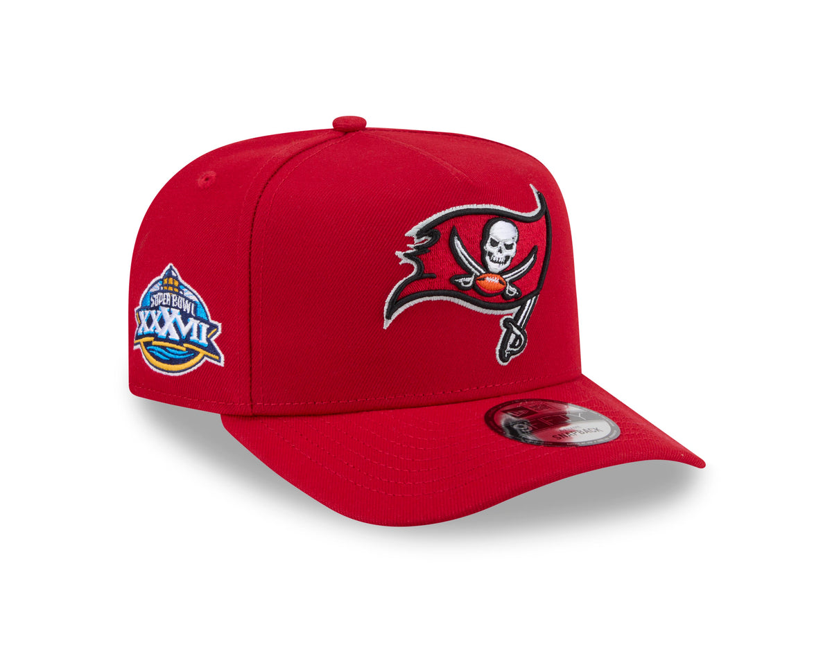 NFL Tampa Bay Buccaneers New Era OTC 9FIFTY A-Frame Snapback Hat- Red
