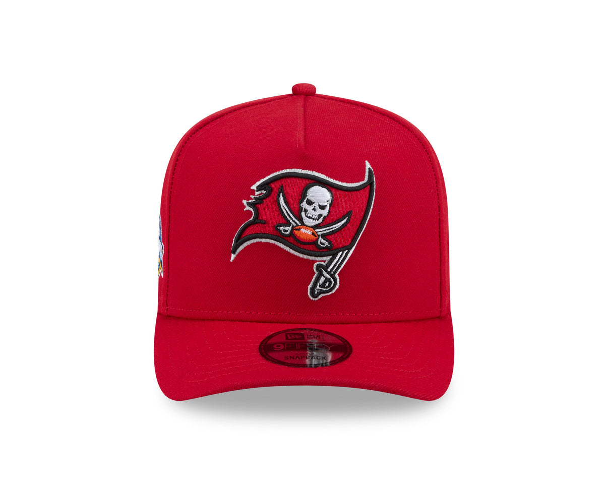 NFL Tampa Bay Buccaneers New Era OTC 9FIFTY A-Frame Snapback Hat- Red