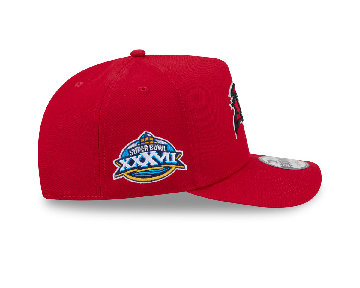 NFL Tampa Bay Buccaneers New Era OTC 9FIFTY A-Frame Snapback Hat- Red