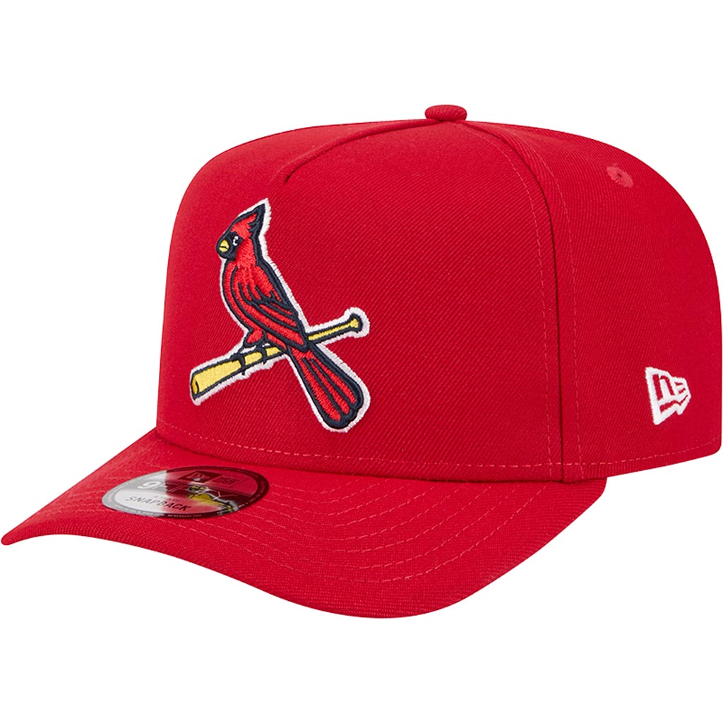 MLB St. Louis Cardinals New Era OTC 9FIFTY A-Frame Snapback Hat - Red