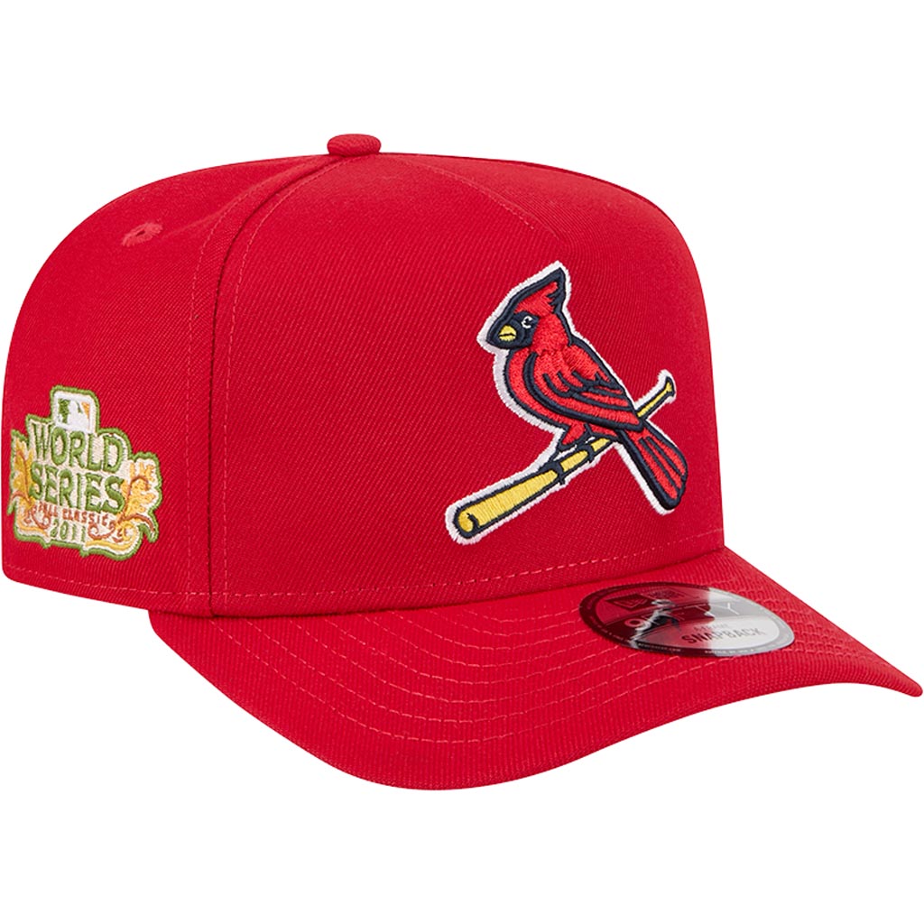 MLB St. Louis Cardinals New Era OTC 9FIFTY A-Frame Snapback Hat - Red