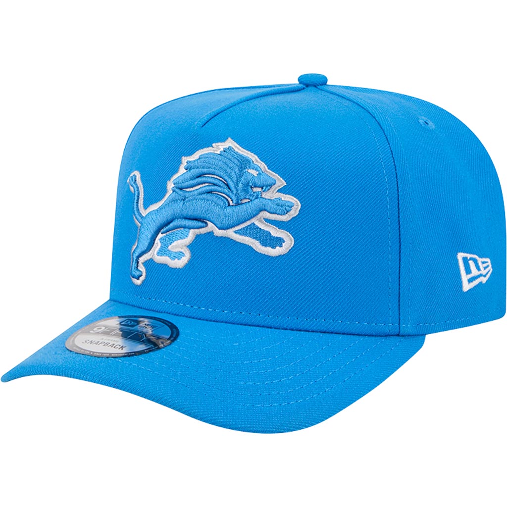 NFL Detroit Lions New Era OTC 9FIFTY A-Frame Snapback Hat - Blue