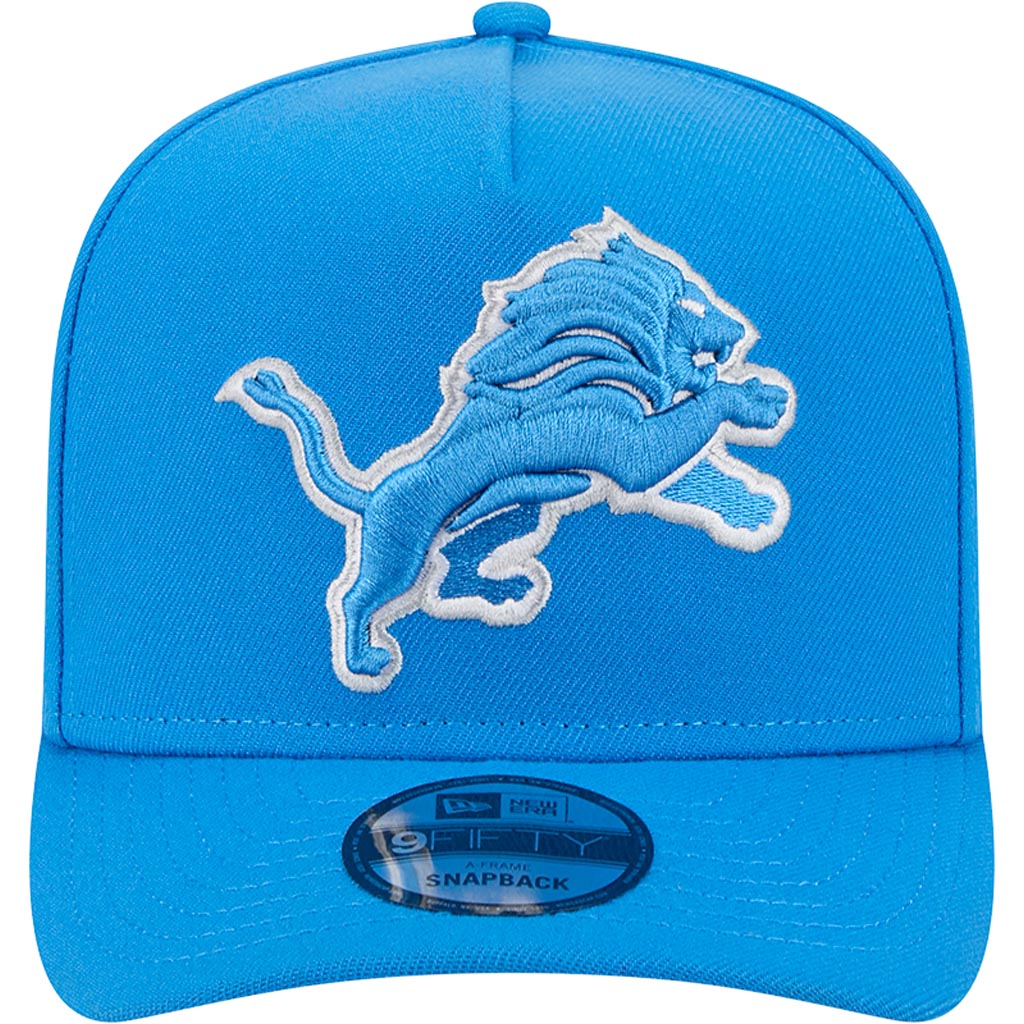 NFL Detroit Lions New Era OTC 9FIFTY A-Frame Snapback Hat - Blue
