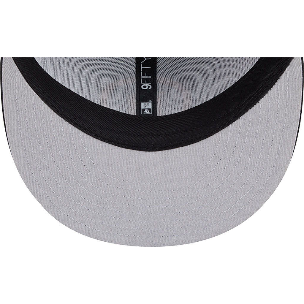 NHL Boston Bruins New Era OTC Trucker 9FIFTY Snapback Hat - Black