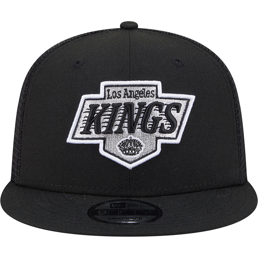NHL Los Angeles Kings New Era OTC Trucker 9FIFTY Snapback Hat - Black