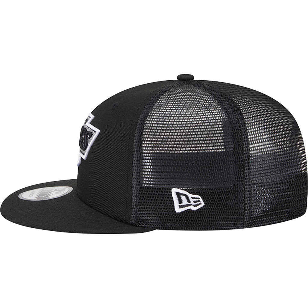 NHL Los Angeles Kings New Era OTC Trucker 9FIFTY Snapback Hat - Black