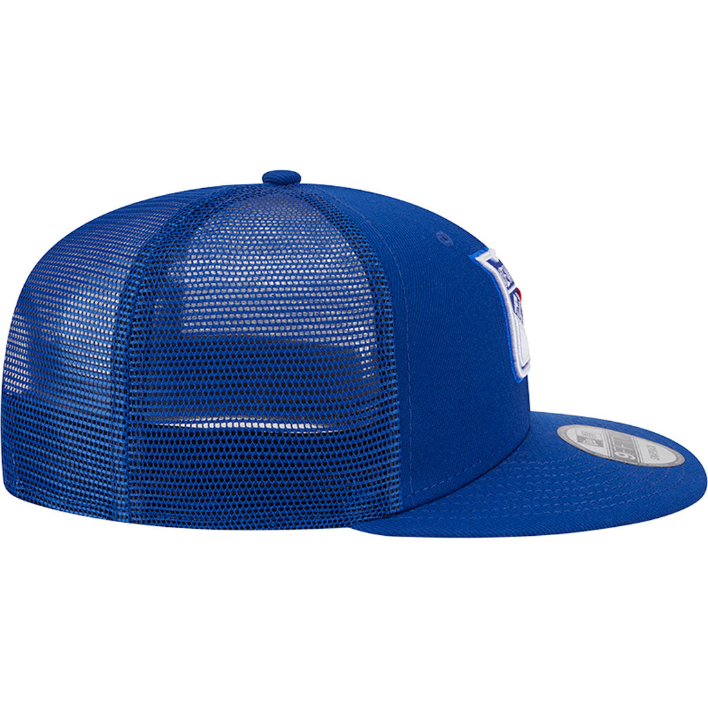 NHL New York Rangers New Era OTC Trucker 9FIFTY Snapback Hat - Blue