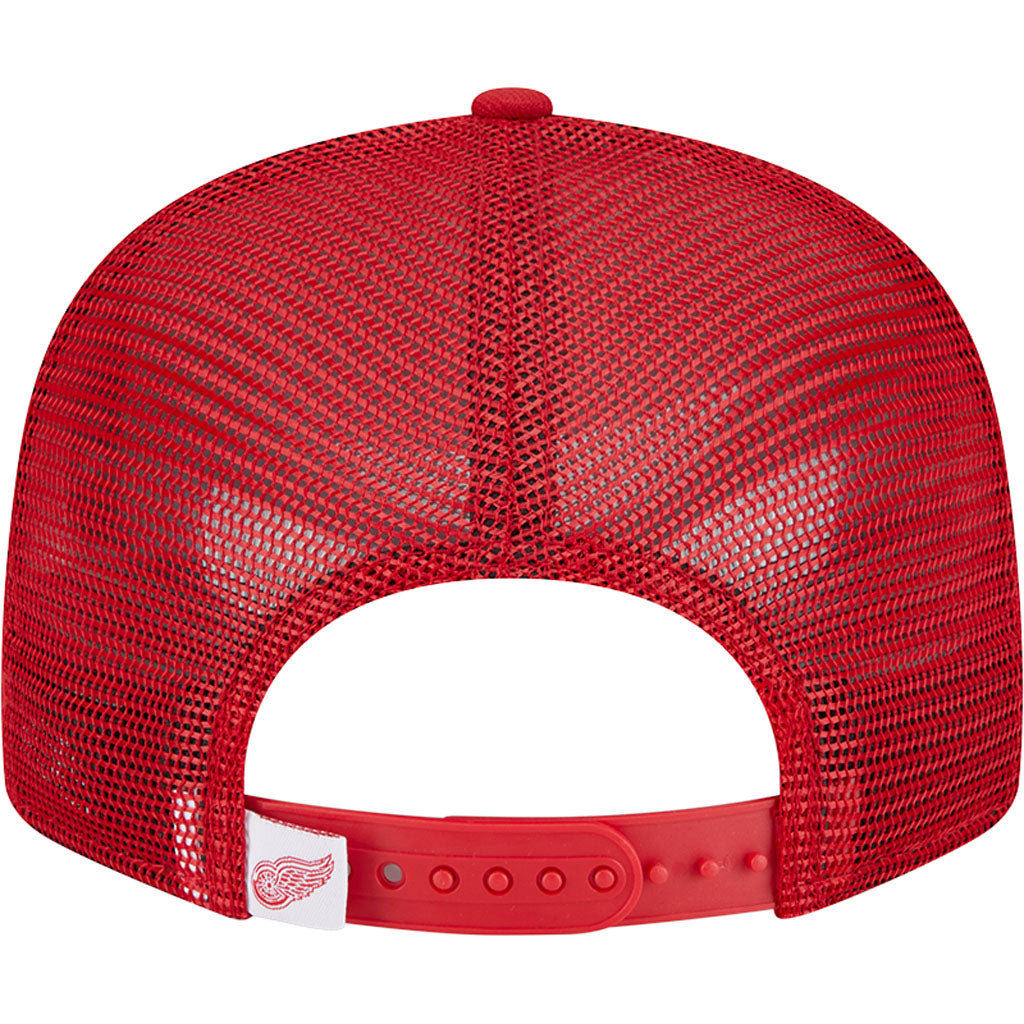 NHL Detroit Red Wings New Era OTC Trucker 9FIFTY Snapback Hat - Red