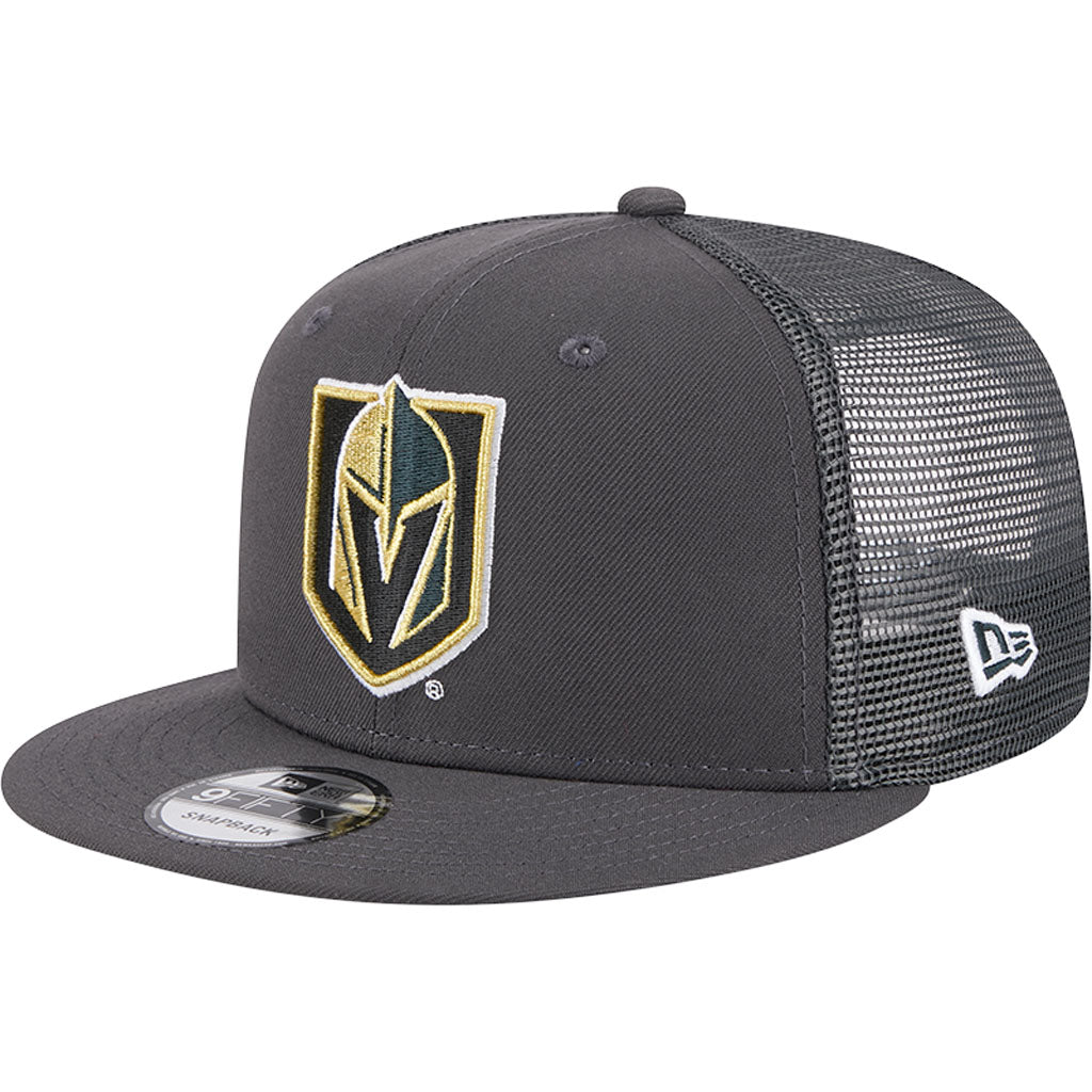 NHL Vegas Golden Knights New Era OTC Trucker 9FIFTY Snapback Hat - Charcoal