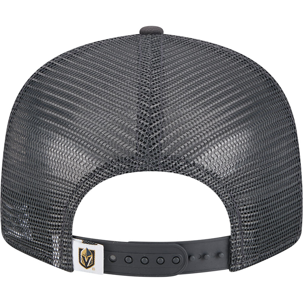 NHL Vegas Golden Knights New Era OTC Trucker 9FIFTY Snapback Hat - Charcoal