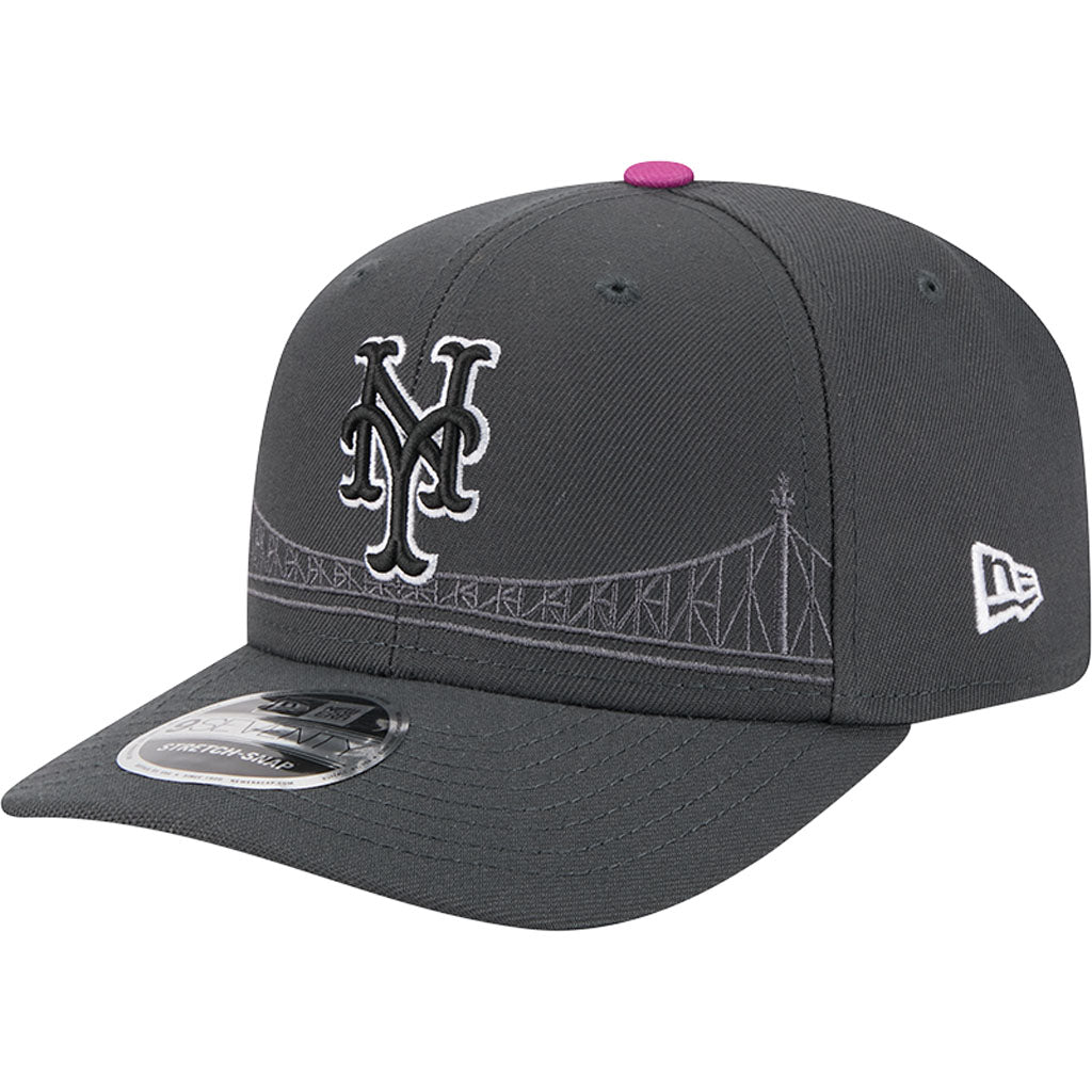 MLB New York Mets New Era 2024 City Connect 9SEVENTY Snapback Hat - Graphite
