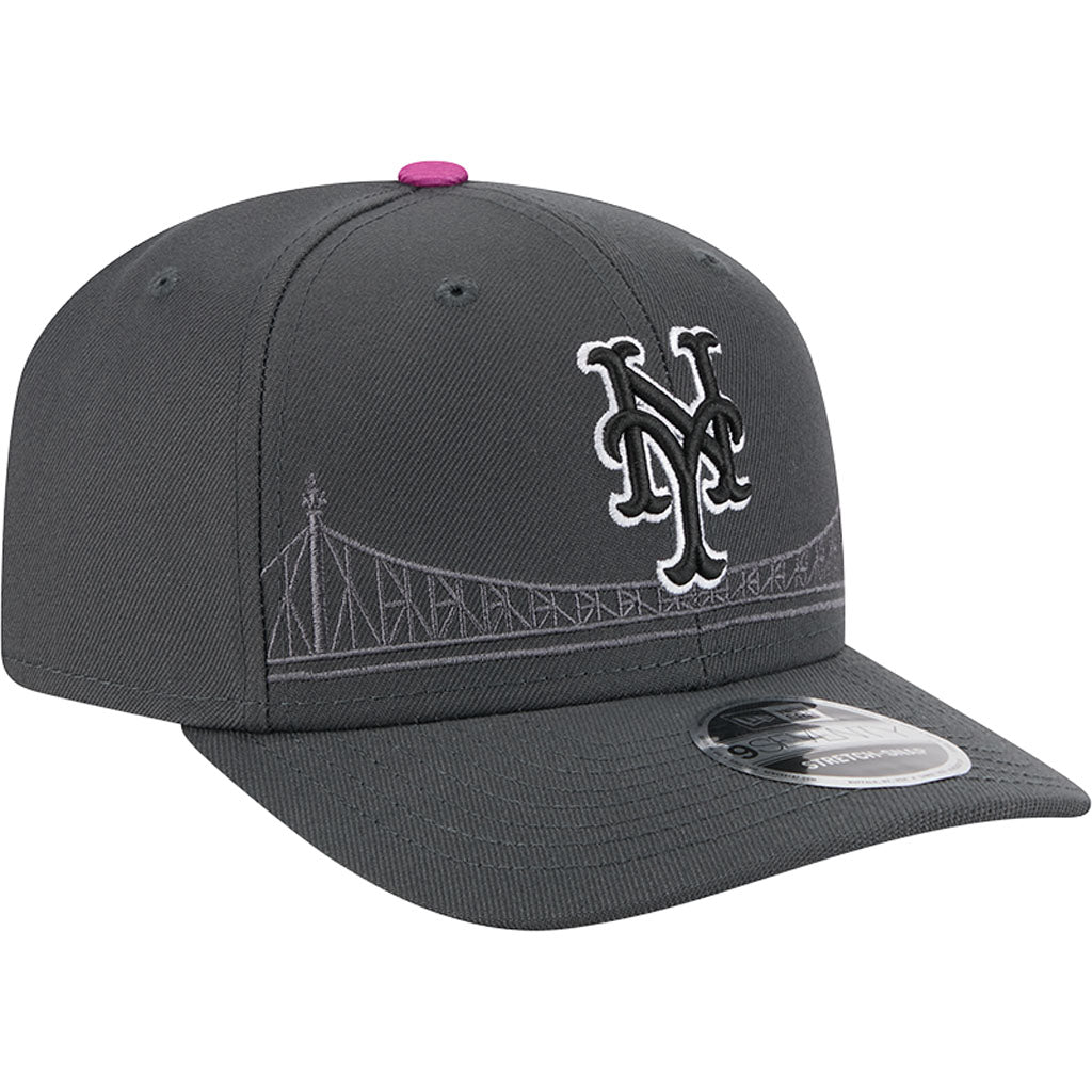 MLB New York Mets New Era 2024 City Connect 9SEVENTY Snapback Hat - Graphite