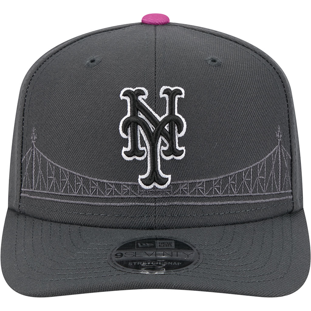 MLB New York Mets New Era 2024 City Connect 9SEVENTY Snapback Hat - Graphite