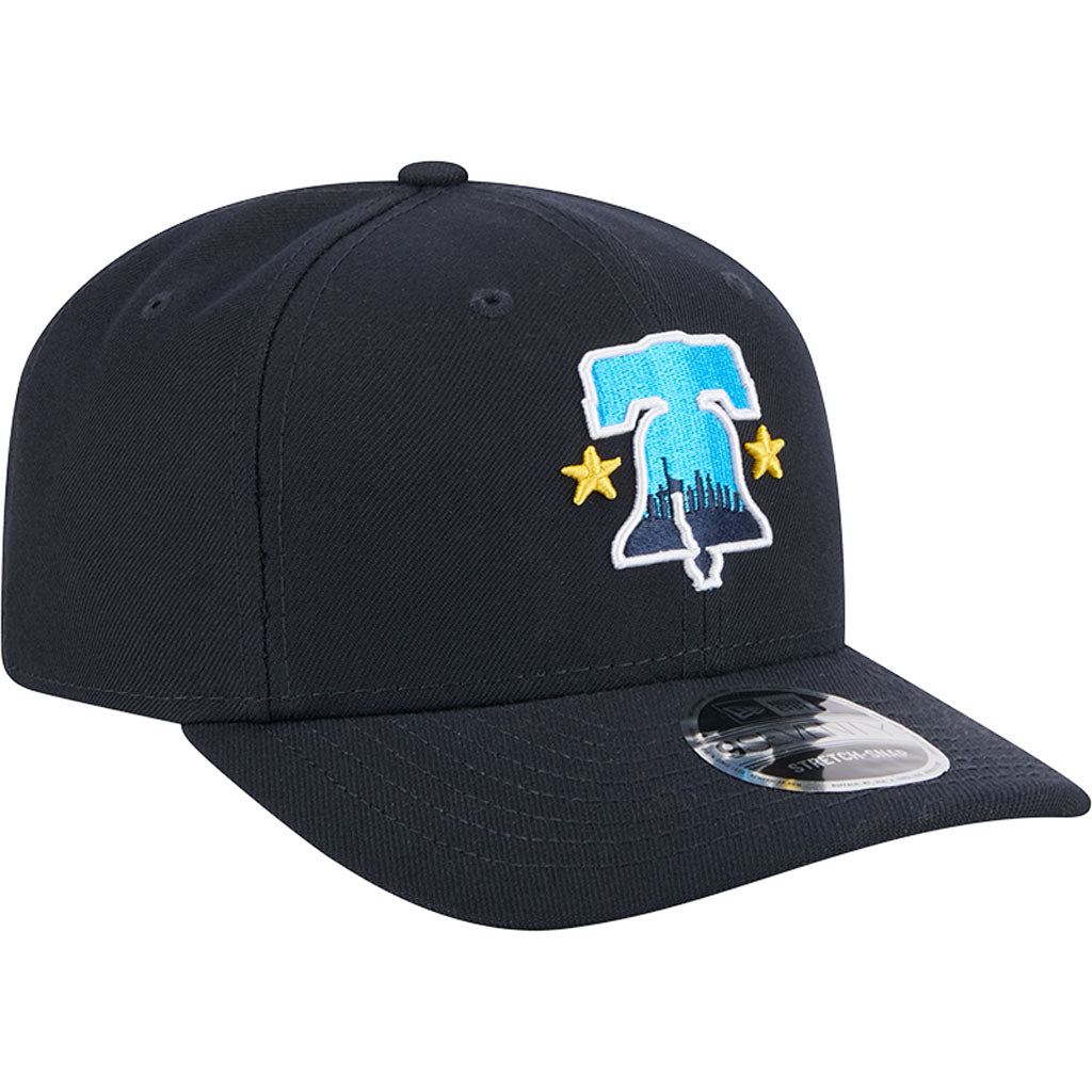 MLB Philadelphia Phillies New Era 2024 City Connect 9SEVENTY Snapback Hat - Navy