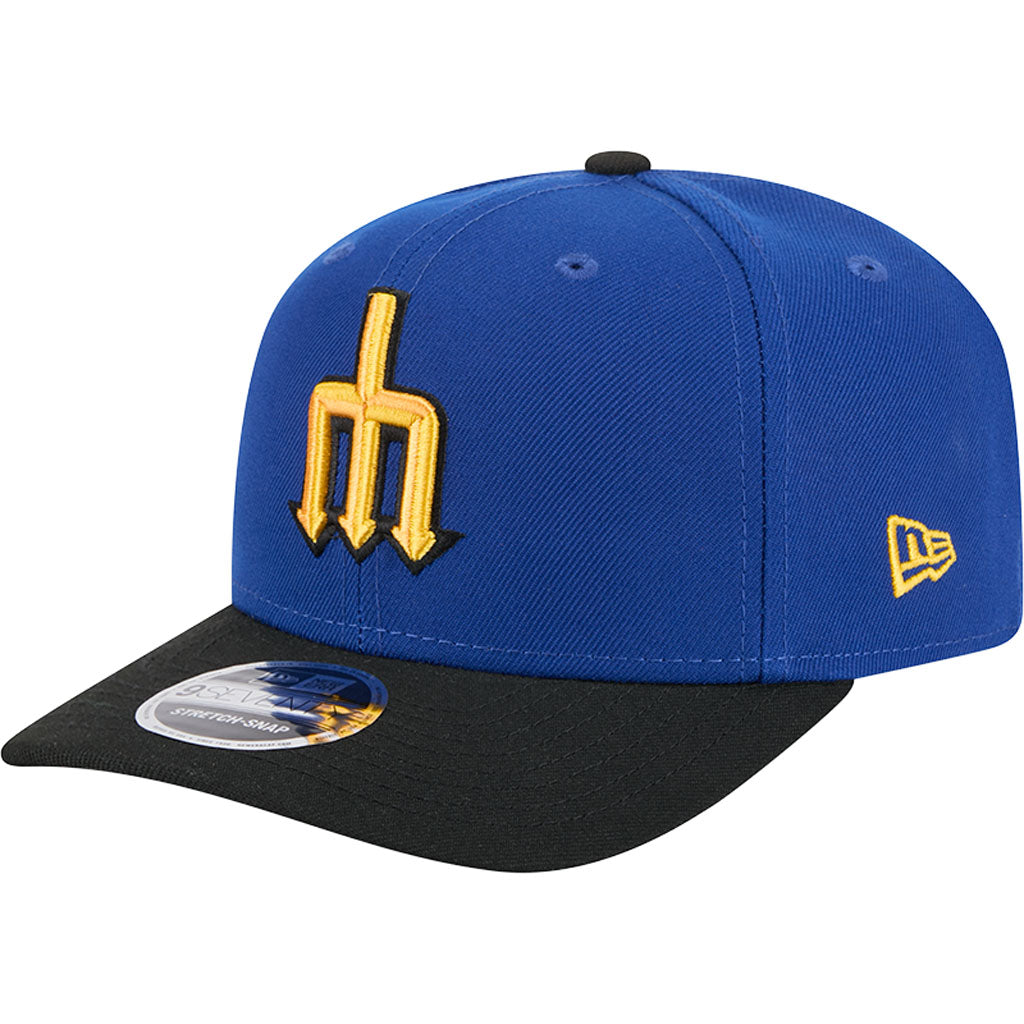 MLB Seattle Mariners New Era 2024 City Connect 9SEVENTY Snapback Hat - Blue