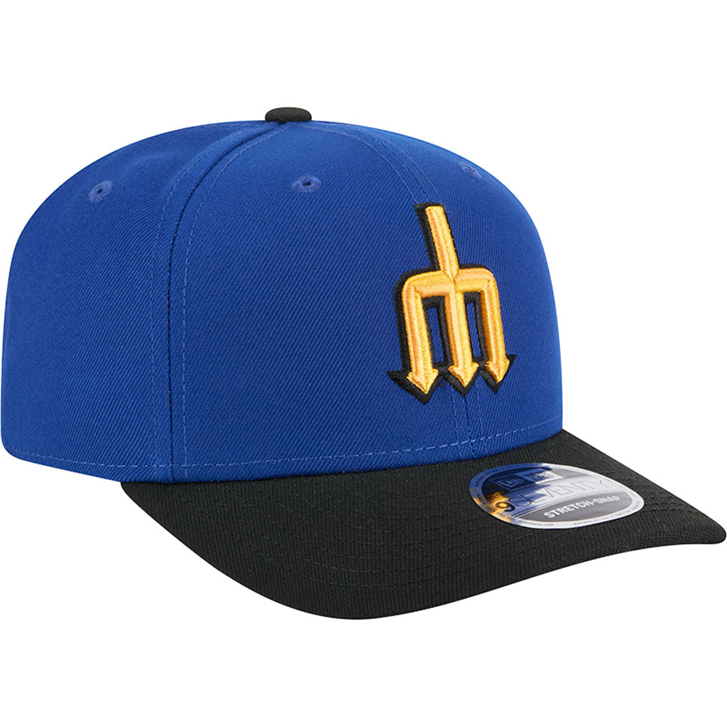 MLB Seattle Mariners New Era 2024 City Connect 9SEVENTY Snapback Hat - Blue