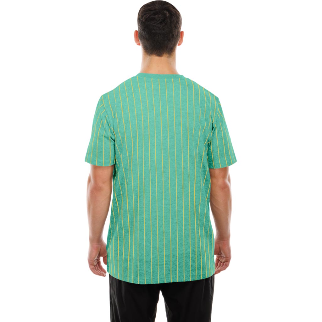 MLB San Diego Padres New Era Pinstripe T-Shirt - Green