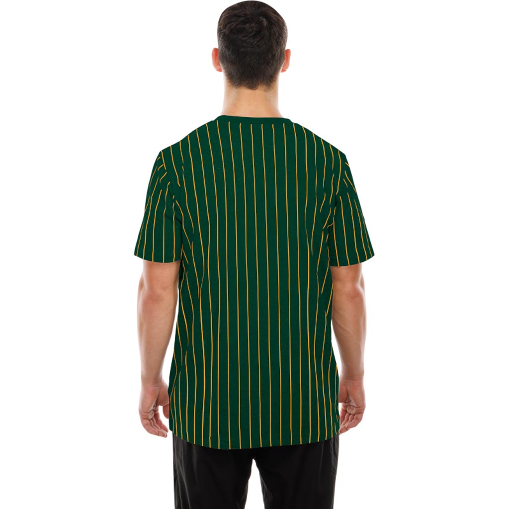 NFL Green Bay Packers New Era Pinstripe T-Shirt - Green